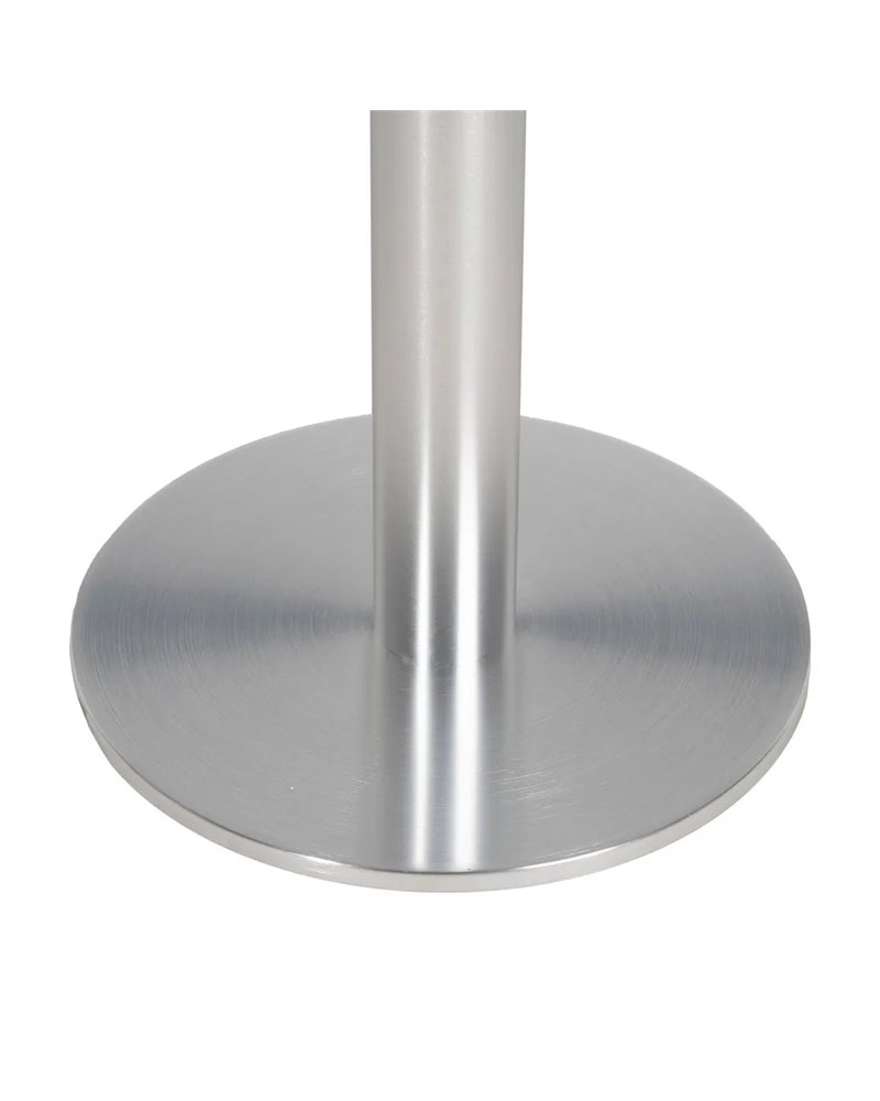 PATAS PARA MESA CROMO ALUMINIO SALÓN 45 X 45 X 72 CM
