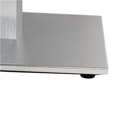PATAS PARA MESA CROMO ALUMINIO SALÓN 45 X 45 X 72 CM