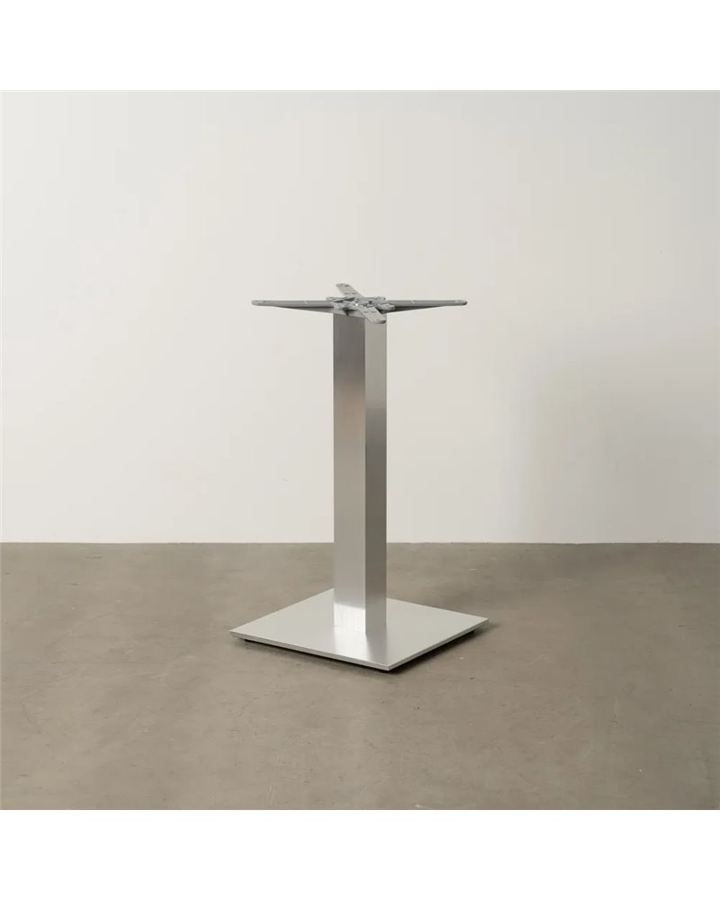 PATAS PARA MESA CROMO ALUMINIO SALÓN 45 X 45 X 72 CM