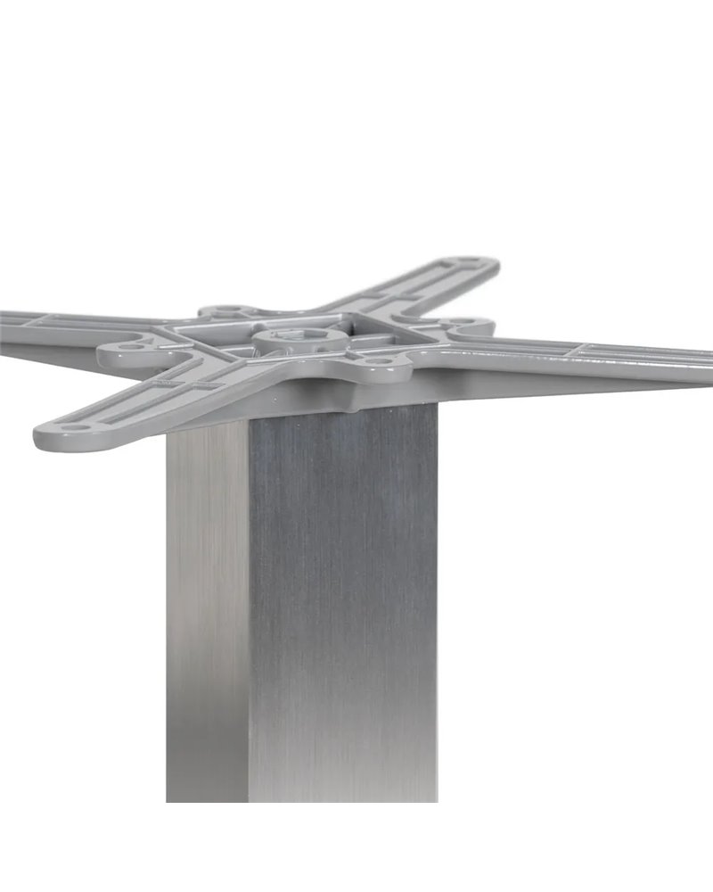 PATAS PARA MESA CROMO ALUMINIO SALÓN 45 X 45 X 72 CM