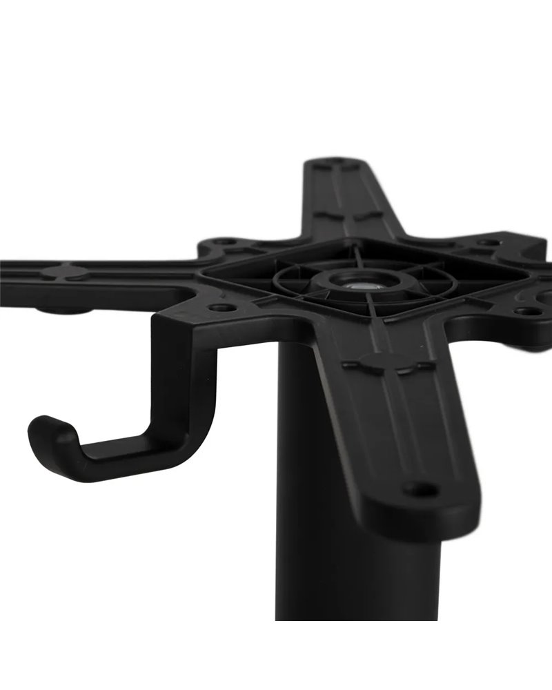 PATAS PARA MESA NEGRO ALUMINIO SALÓN 66 X 66 X 72 CM