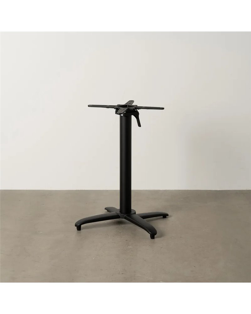 PATAS PARA MESA PLEGABLE NEGRO ALUMINIO 62 X 62 X 72 CM
