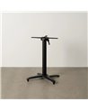 PATAS PARA MESA PLEGABLE NEGRO ALUMINIO 62 X 62 X 72 CM