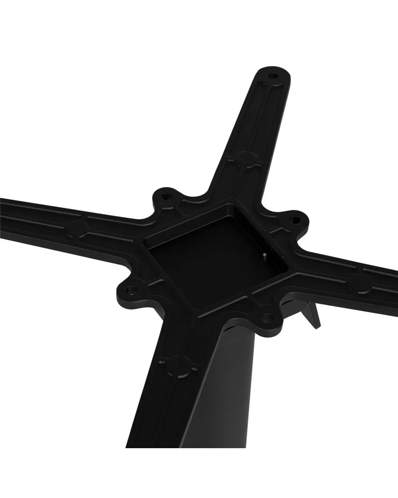 PATAS PARA MESA PLEGABLE NEGRO ALUMINIO 62 X 62 X 72 CM