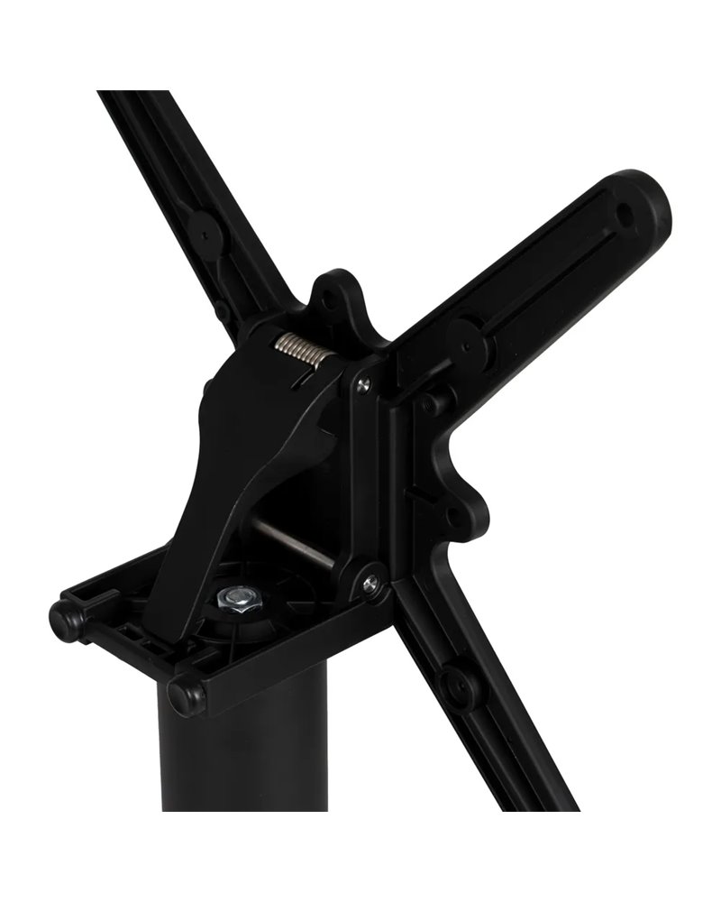 PATAS PARA MESA PLEGABLE NEGRO ALUMINIO 62 X 62 X 72 CM