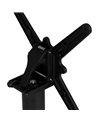 PATAS PARA MESA PLEGABLE NEGRO ALUMINIO 62 X 62 X 72 CM