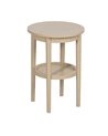 MESA AUXILIAR CREMA DM 40 X 40 X 56 CM