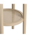 MESA AUXILIAR CREMA DM 40 X 40 X 56 CM