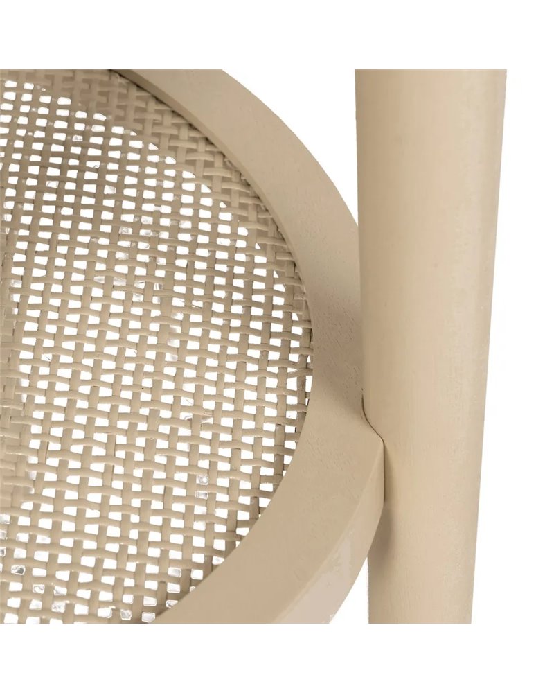 MESA AUXILIAR CREMA DM 40 X 40 X 56 CM