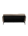 SOFÁ-CAMA TAUPE TEJIDO-METAL SALÓN 214 X 106 X 84 CM