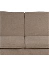 SOFÁ-CAMA TAUPE TEJIDO-METAL SALÓN 214 X 106 X 84 CM