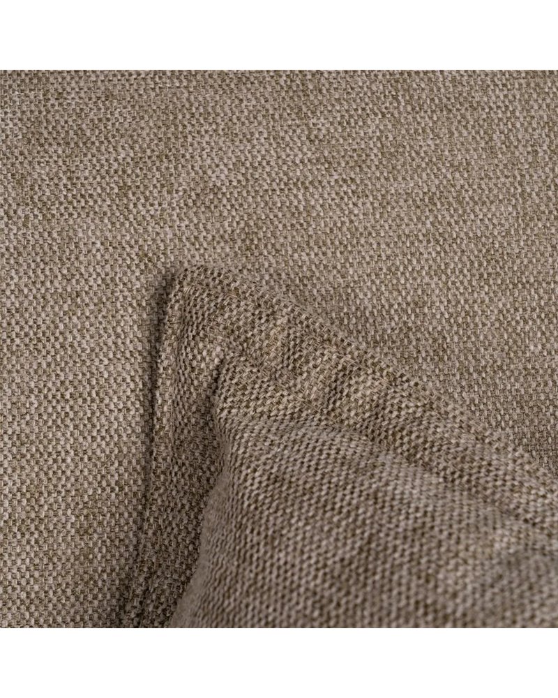 SOFÁ-CAMA TAUPE TEJIDO-METAL SALÓN 214 X 106 X 84 CM