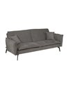 SOFÁ-CAMA GRIS TEJIDO-METAL SALÓN 214 X 106 X 84 CM