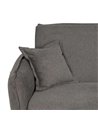 SOFÁ-CAMA GRIS TEJIDO-METAL SALÓN 214 X 106 X 84 CM