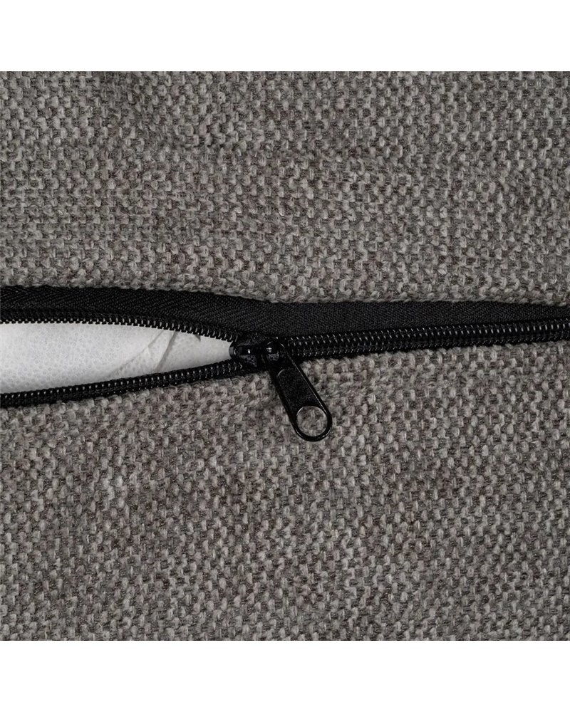 SOFÁ-CAMA GRIS TEJIDO-METAL SALÓN 214 X 106 X 84 CM