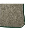 COJÍN VERDE POLIESTER DECORACIÓN 50 X 30 CM