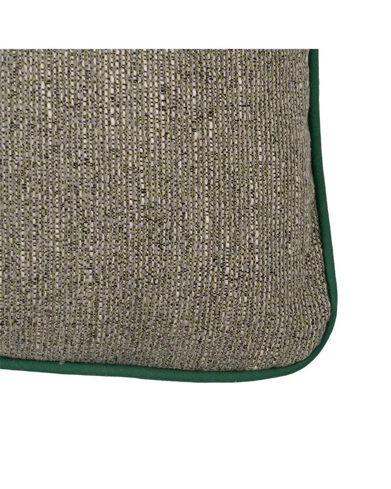 COJÍN VERDE POLIESTER DECORACIÓN 55 X 55 CM