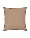 COJÍN BEIGE POLIESTER-ALGODÓN DECORACIÓN 45 X 45 CM