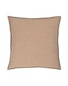 COJÍN BEIGE POLIESTER-ALGODÓN DECORACIÓN 55 X 55 CM
