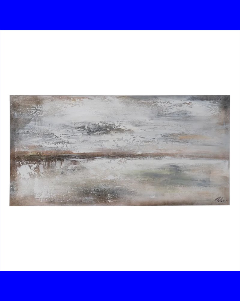 PINTURA ABSTRACTO LIENZO DECORACIÓN 120 X 60 CM