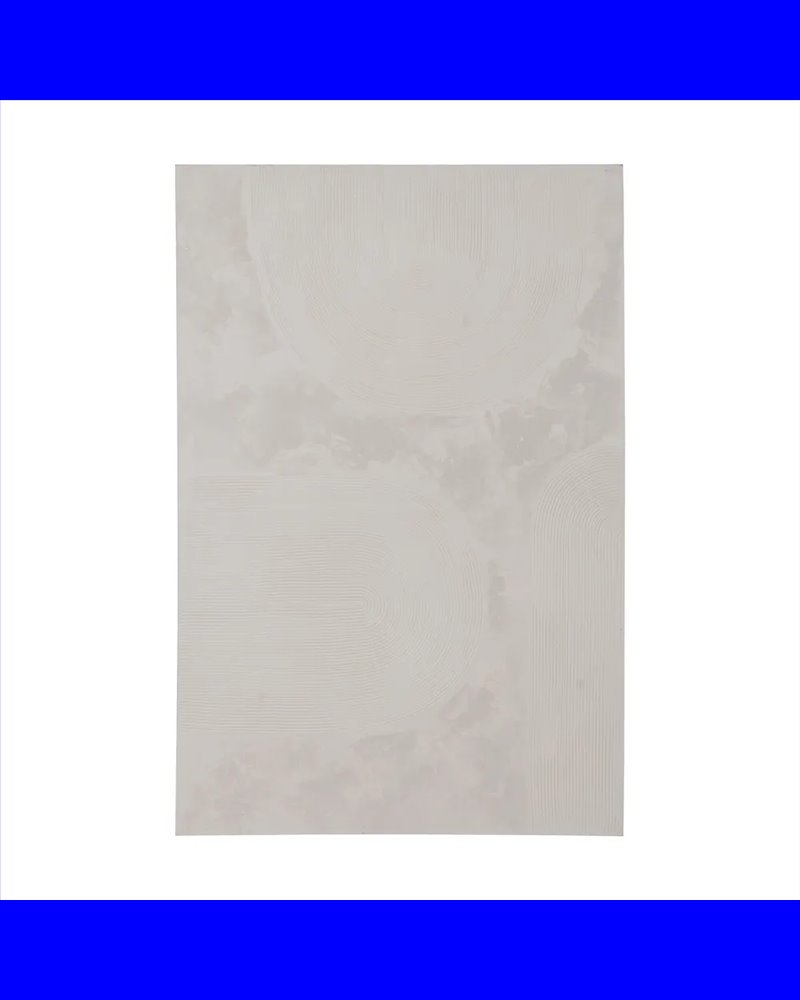 PINTURA ABSTRACTO BLANCO LIENZO 80 X 120 CM