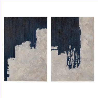 PINTURA ABSTRACTO 2/M LIENZO DECORACIÓN 80 X 120 CM