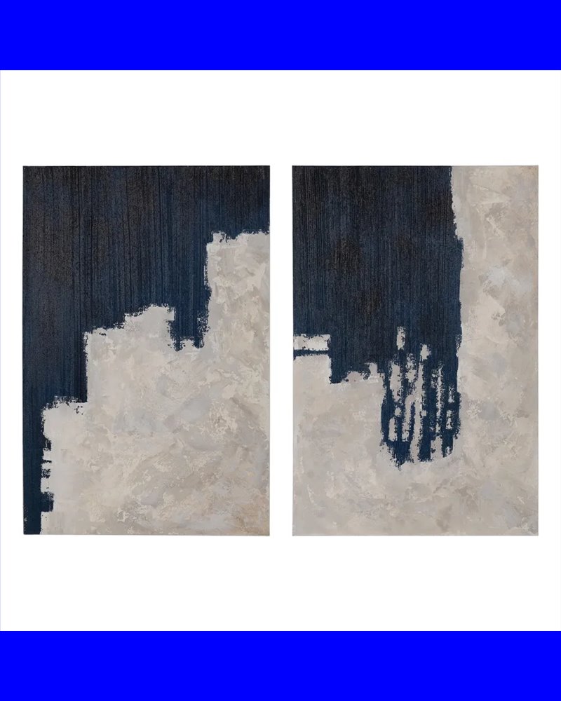 PINTURA ABSTRACTO 2/M LIENZO DECORACIÓN 80 X 120 CM