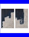 PINTURA ABSTRACTO 2/M LIENZO DECORACIÓN 80 X 120 CM