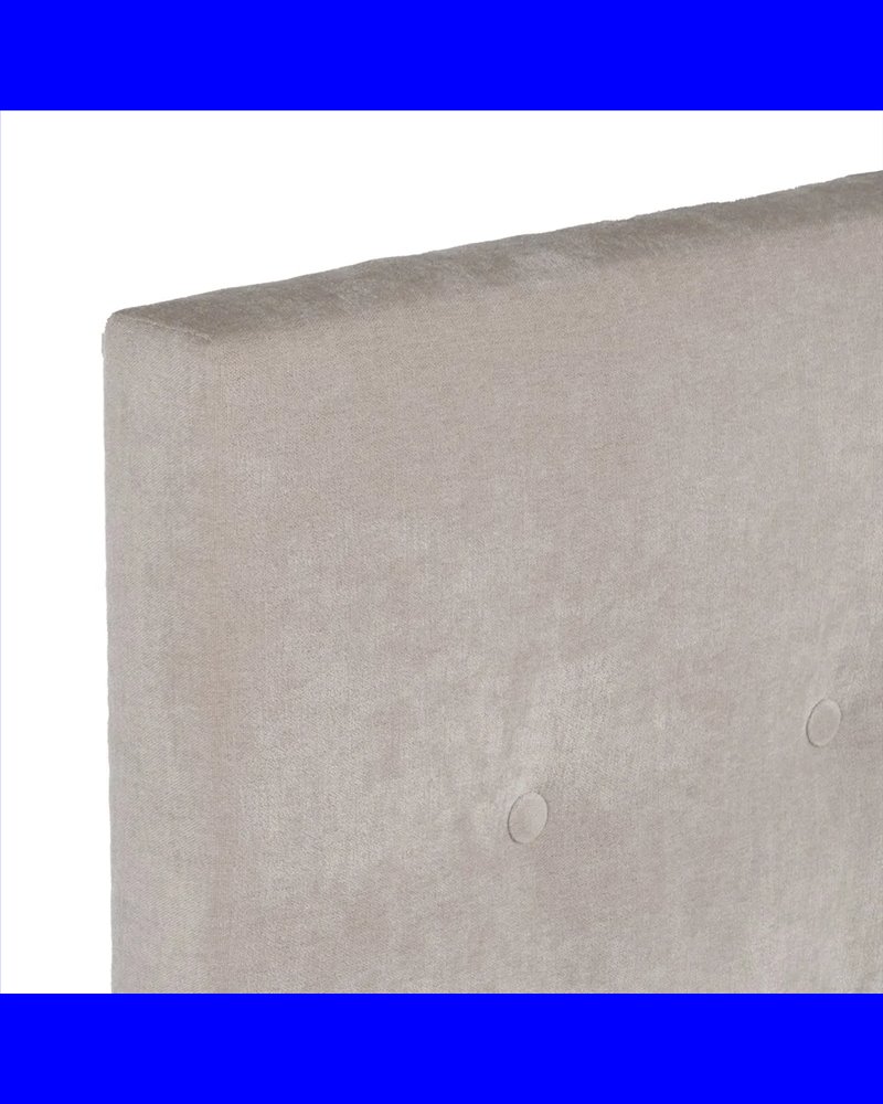 CABECERO CREMA TEJIDO DORMITORIO 100 X 8 X 125 CM