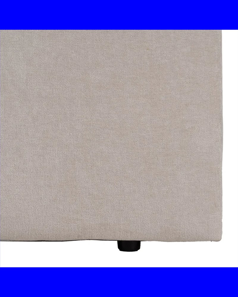 CABECERO CREMA TEJIDO DORMITORIO 100 X 8 X 125 CM