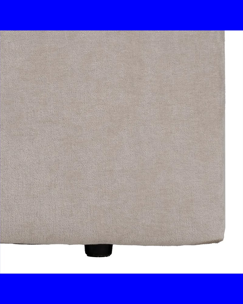 CABECERO CREMA TEJIDO DORMITORIO 165 X 8 X 125 CM