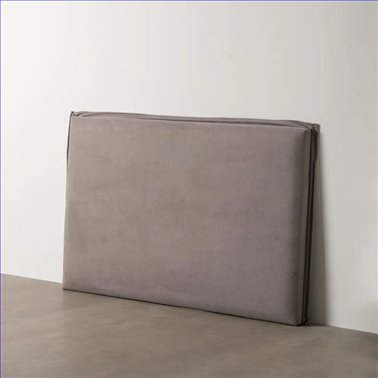 CABECERO TAUPE TEJIDO DORMITORIO 160 X 8 X 100 CM