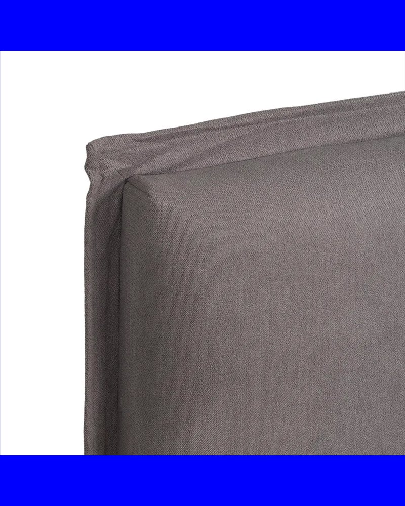 CABECERO TAUPE TEJIDO DORMITORIO 160 X 8 X 100 CM