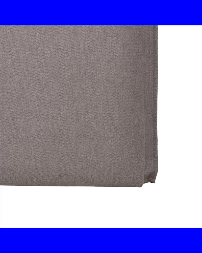 CABECERO TAUPE TEJIDO DORMITORIO 160 X 8 X 100 CM