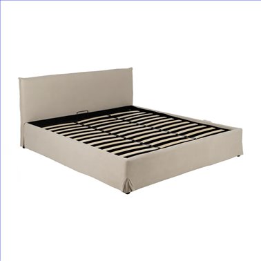 CAMA CANAPÉ BEIGE TEJIDO...