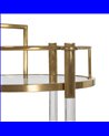 CAMARERA DORADO METAL SALÓN 50 X 50 X 82 CM