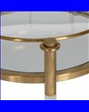 CAMARERA DORADO METAL SALÓN 50 X 50 X 82 CM
