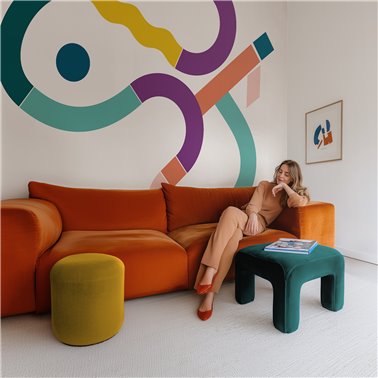 Fresque Paperpaint® Curious streams - Taille XL