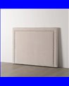 CABECERO CREMA TEJIDO DORMITORIO 165 X 7 X 125 CM