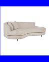 SOFÁ CREMA TEJIDO SALÓN 235 X 103 X 80 CM