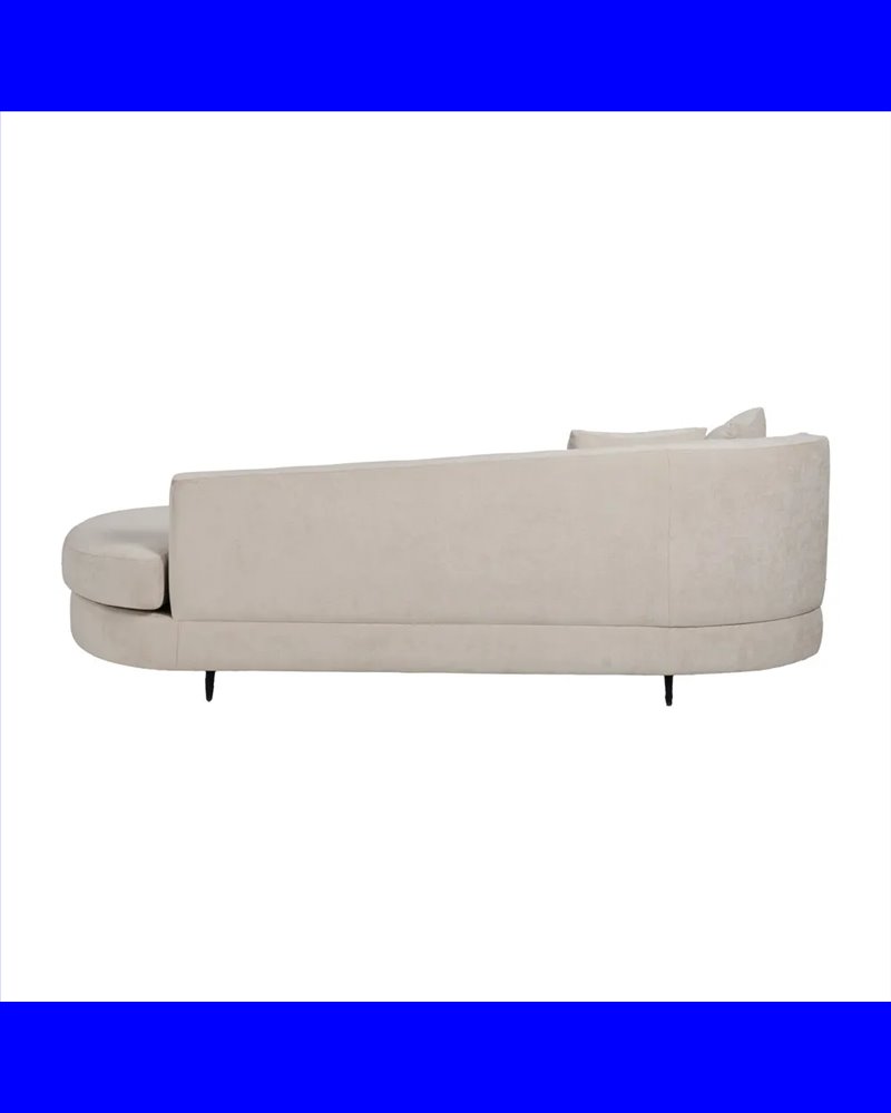 SOFÁ CREMA TEJIDO SALÓN 235 X 103 X 80 CM