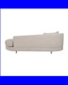 SOFÁ CREMA TEJIDO SALÓN 235 X 103 X 80 CM