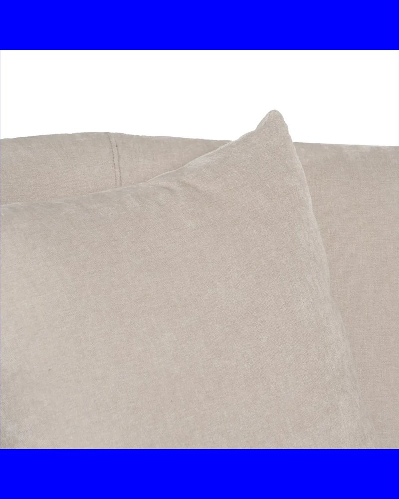 SOFÁ CREMA TEJIDO SALÓN 235 X 103 X 80 CM