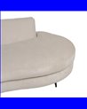 SOFÁ CREMA TEJIDO SALÓN 235 X 103 X 80 CM