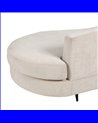 SOFÁ CREMA TEJIDO SALÓN 235 X 103 X 80 CM