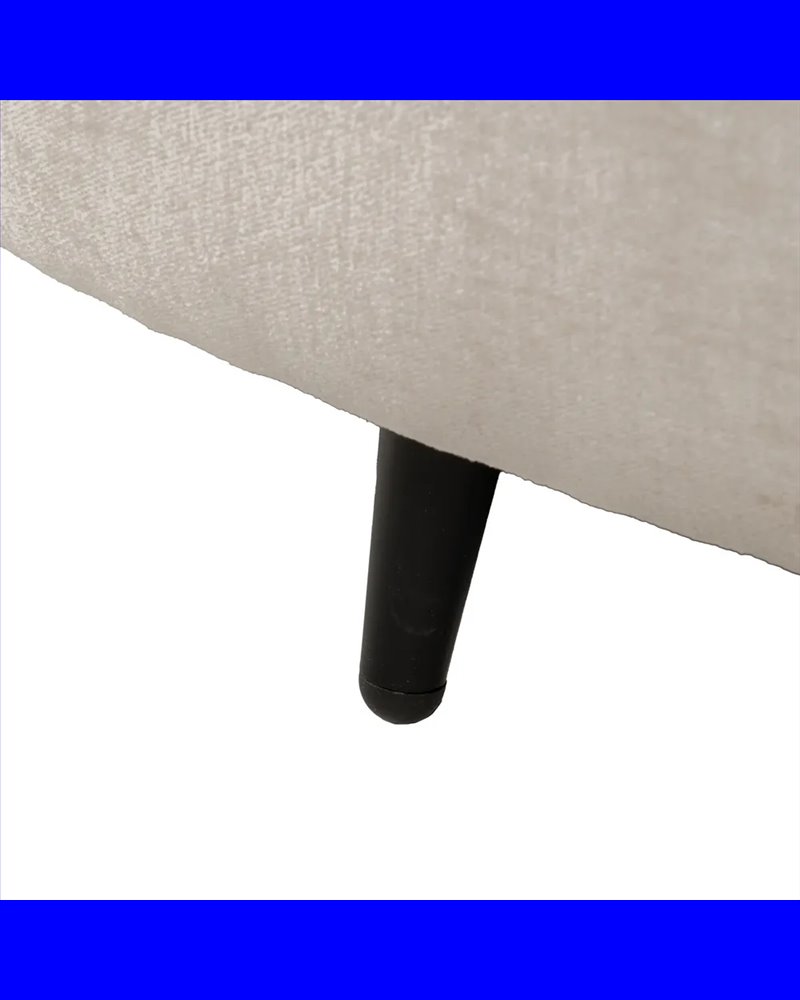 SOFÁ CREMA TEJIDO SALÓN 235 X 103 X 80 CM