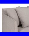 SOFÁ TAUPE TEJIDO SALÓN 237 X 91 X 78 CM