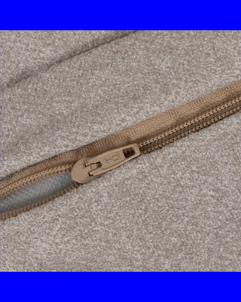 SOFÁ TAUPE TEJIDO SALÓN 237 X 91 X 78 CM