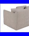 SOFÁ TAUPE TEJIDO SALÓN 237 X 91 X 78 CM