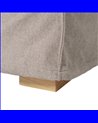 SOFÁ TAUPE TEJIDO SALÓN 237 X 91 X 78 CM